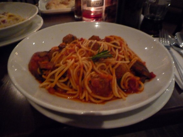 Spaghetti con polpette, la ricetta di Bastianich a Masterchef