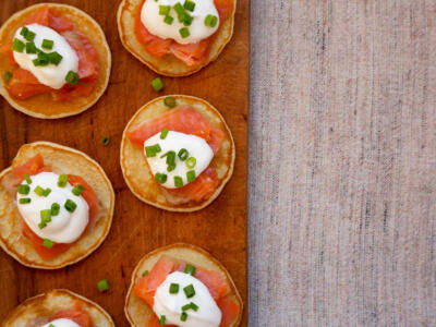 Come fare i blinis con la ricetta per il Bimby