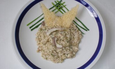 risotto con anguille alla comacchiese