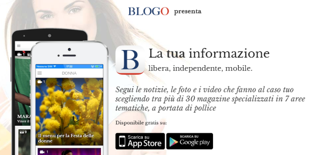 Blogo App, le ricette di Gustoblog e le news del network in versione mobile
