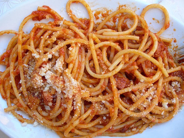 Ecco l’amatriciana da fare a casa con la ricetta per il Bimby