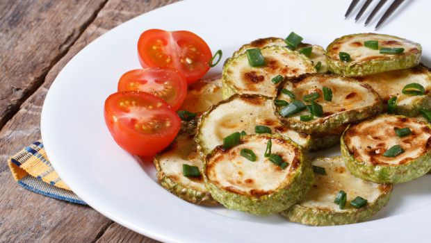 Le zucchine al forno light perfette per la dieta