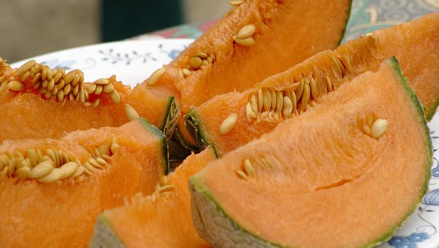 Il melone alla piastra per un secondo sfizioso