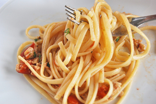 La pasta al pesce spada e melanzane da preparare con il Bimby