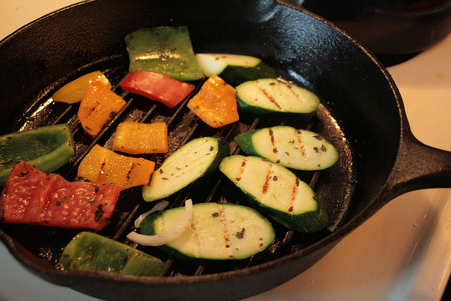 Come preparare le verdure grigliate alla menta