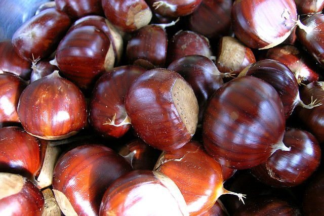 Le castagne secche al vino rosso con la ricetta sfiziosa