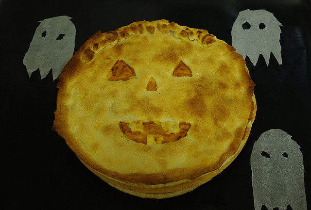 La torta di Jack O&#8217; Lantern con la ricetta di Halloween