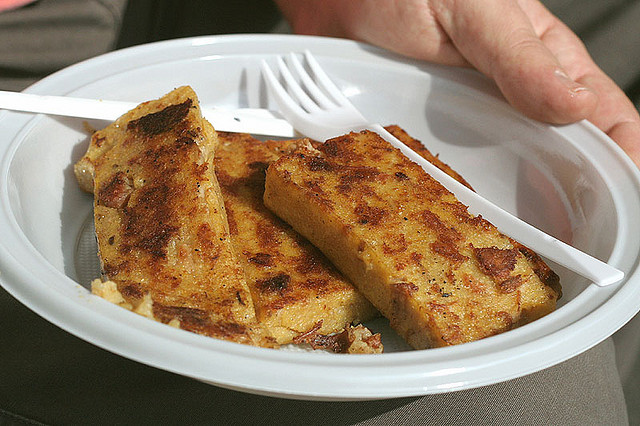 La polenta alla griglia con la ricetta sfiziosa