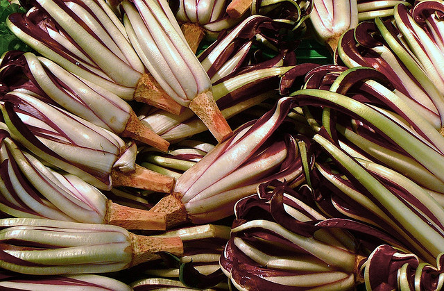 Il radicchio in padella con formaggio per un secondo sfizioso