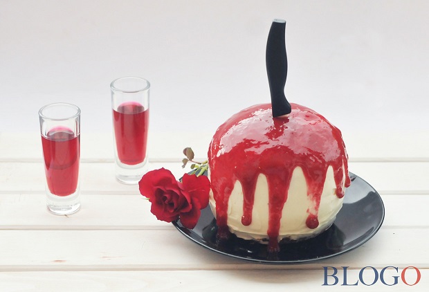 La Red Velvet cake per Halloween con la fotoricetta di Gustoblog