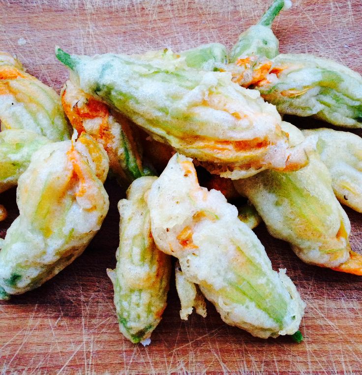 La tempura di fiori di zucca  con la ricetta facile