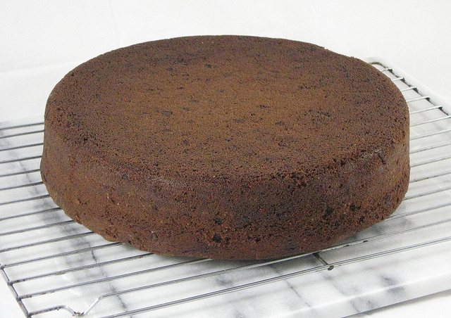 Ecco la torta al mandarino e cioccolato fondente