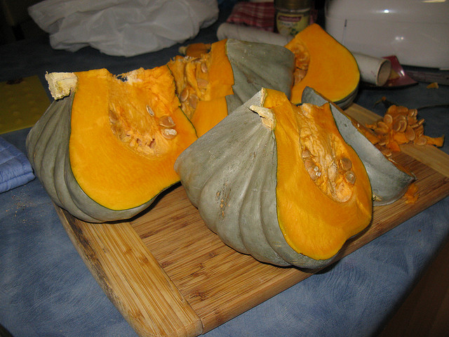 La zucca alla parmigiana per un secondo ricco