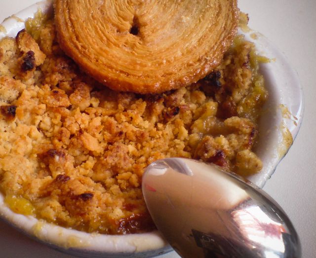 Il crumble di zucca e mele con la ricetta facile