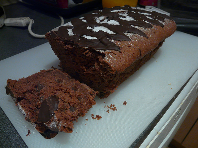 Ecco il plumcake alle castagne e cioccolato per la colazione