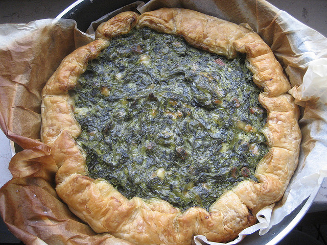 Ecco la torta salata agli spinaci e ricotta da preparare con il Bimby