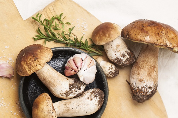 Funghi porcini gratinati: la ricetta vegan