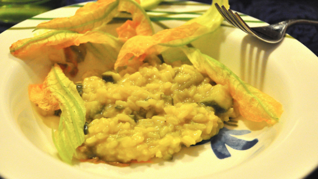 Risotto con zucchine e zafferano: la ricetta facile e sfiziosa con il Bimby