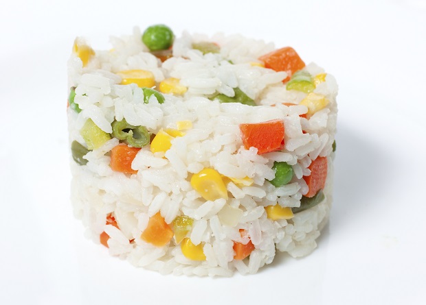 La ricetta del timballo di riso e piselli facile e veloce da fare