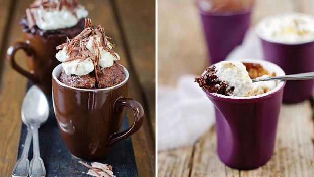 La mug cake alla nutella nella ricetta facile da fare