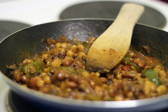 I fagioli alla messicana con pancetta per un secondo ricco