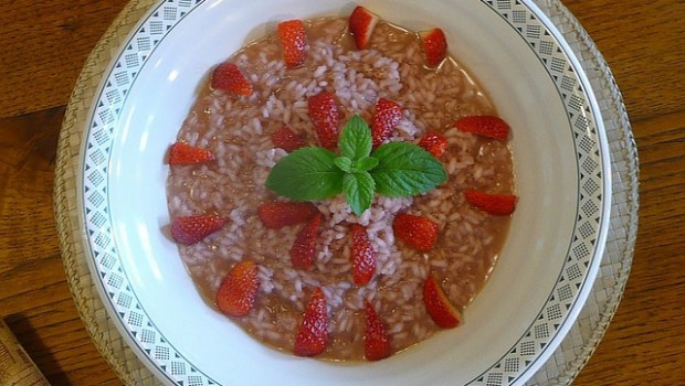 Risotto alle fragole: la ricetta con il Bimby