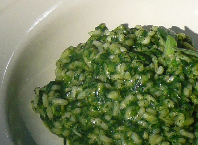 Risotto spinaci e taleggio: la ricetta originale di Benedetta Parodi