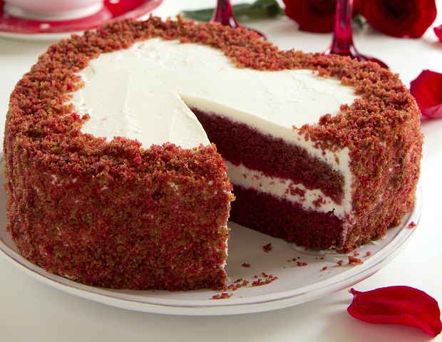 La torta red velvet da fare a San Valentino