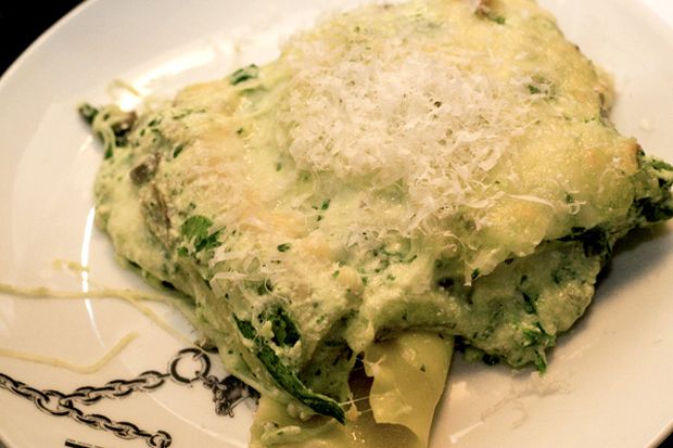 Le lasagne al pesto e zucchine per il pranzo della domenica