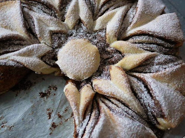 La torta fiore alla nutella con la ricetta golosa