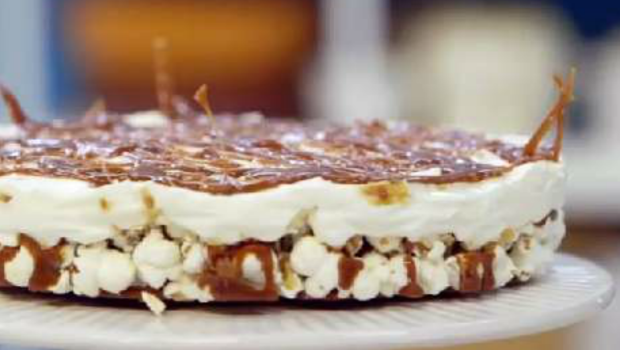 Cheesecake di pop corn: la ricetta golosa di Benedetta Parodi