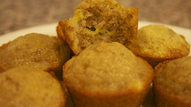 I muffin alla banana e yogurt con la ricetta per il Bimby