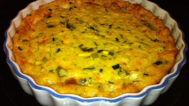 La quiche di zucchine e speck con la ricetta di Benedetta Parodi