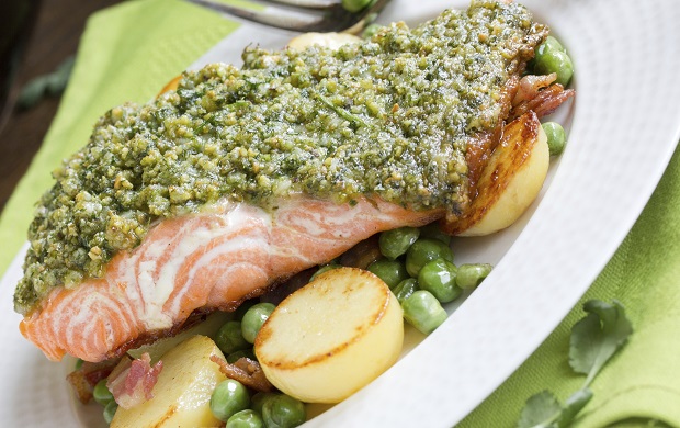 Il salmone in crosta di pistacchi, ecco la ricetta da provare