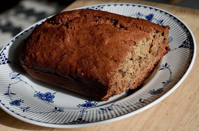 La torta banane e cioccolato con la ricetta vegan