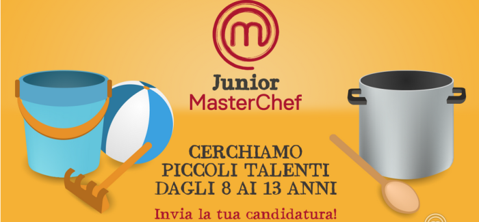Junior Masterchef Italia 3: aperte le selezioni