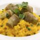 risotto ai carciofi e zafferano