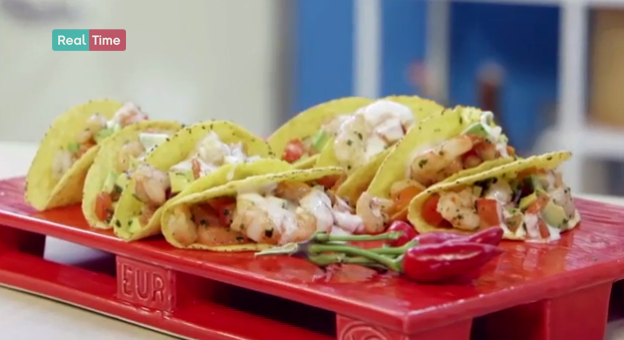 Tacos di gamberi: la ricetta facile di Benedetta Parodi