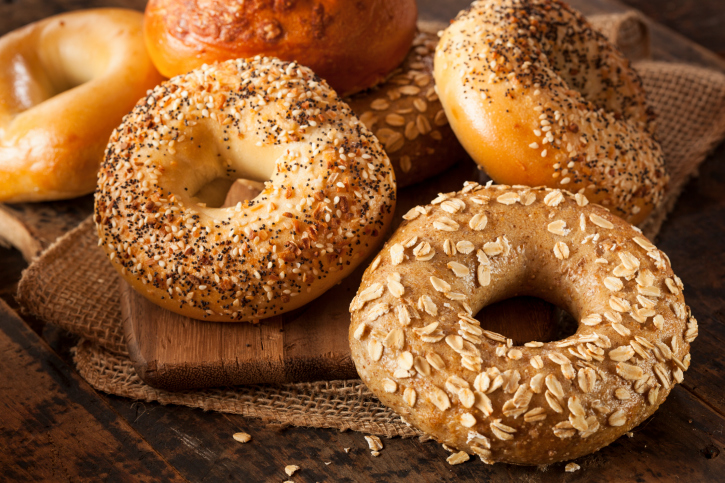 Il bagel, la classica colazione di New York