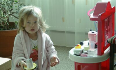 La colazione dei bambini in viaggio
