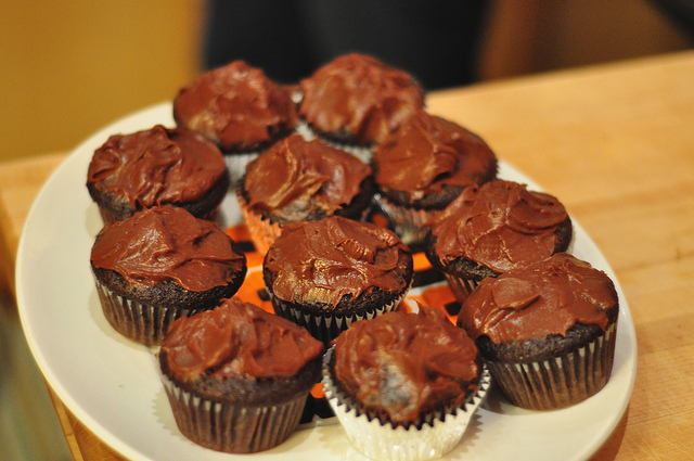 I cupcake vegan al cioccolato con la ricetta veloce