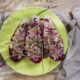 risotto con salsiccia e radicchio