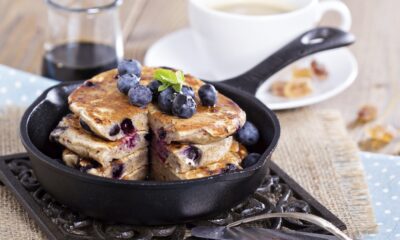 Pancakes ai mirtilli