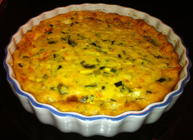 torta zucchine prosciutto scamorza ricetta sfiziosa