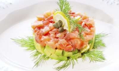 tartare salmone