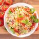 Insalata di farro vegetariana