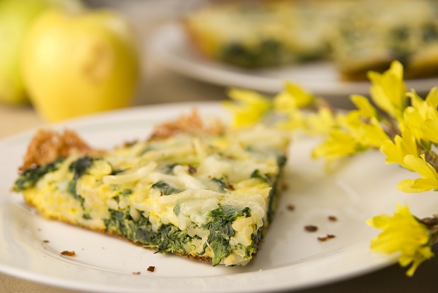 Frittata di spinaci e ricotta: la ricetta light con il Bimby