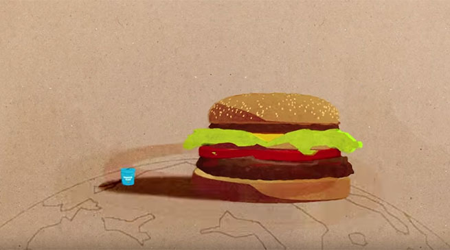 Burger King e la proposta a McDonald’s: il McWhooper insieme per il Peace One Day