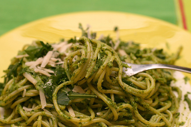 La pasta con rucola e ricotta con la ricetta veloce