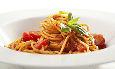 Spaghetti con i pomodori secchi